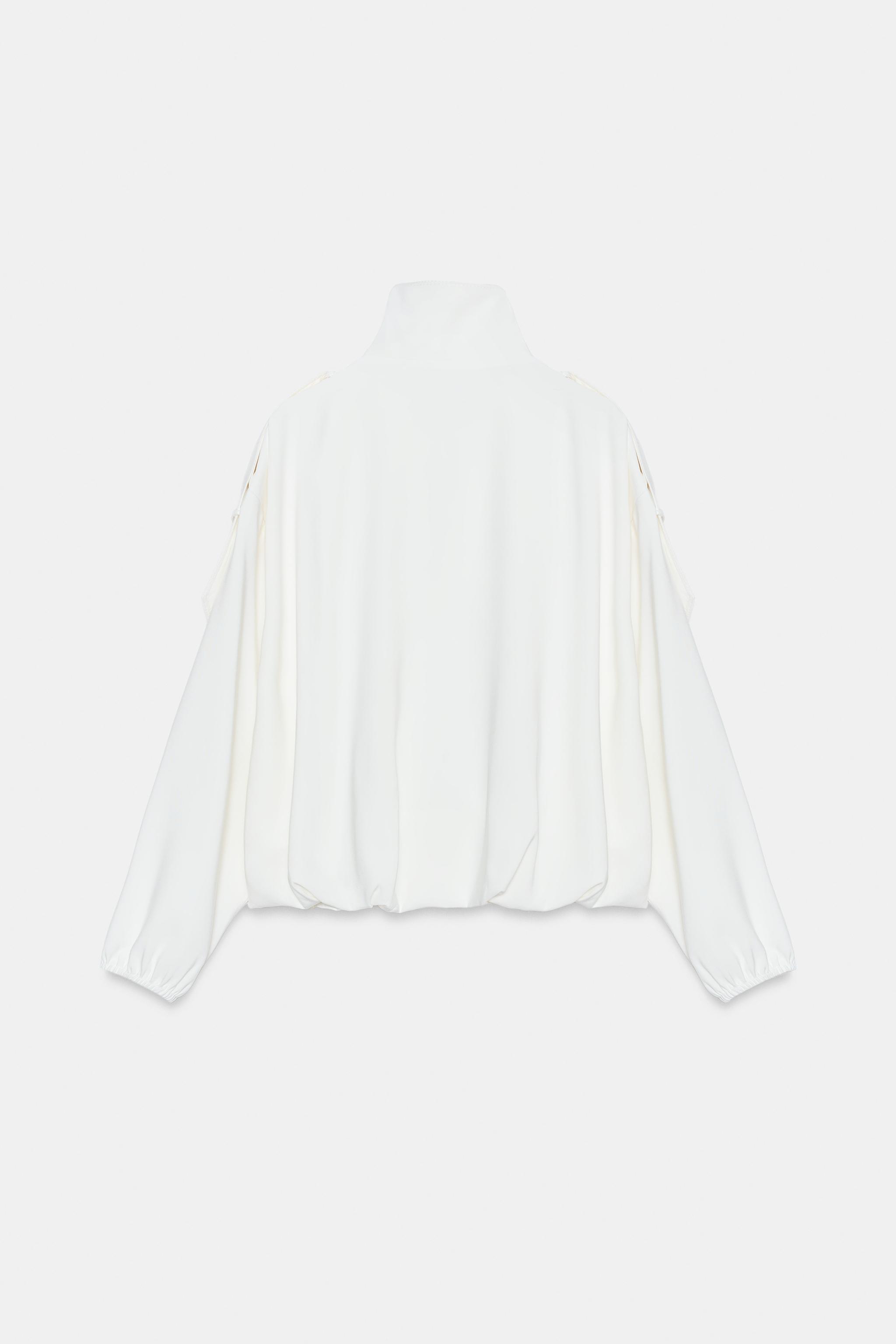 HIGH COLLAR BOMBER JACKET